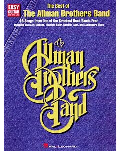 BEST OF THE ALLMAN BROTHERS BAND EASY GUITAR