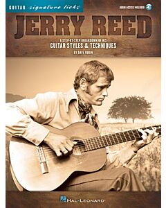 JERRY REED - GUITAR SIGNATURE LICKS BK/OLA