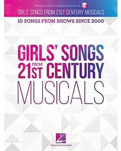GIRLS SONGS FROM 21ST CENTURY MUSICALS BK/OLA