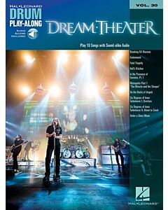 DREAM THEATER DRUM PLAYALONG V30 BK/OLA