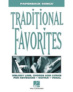 TRADITIONAL FAVORITES PAPERBACK SONGS