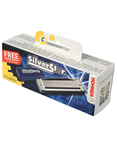 Hohner Enthusiast Series Silverstar Harmonica in the Key of C
