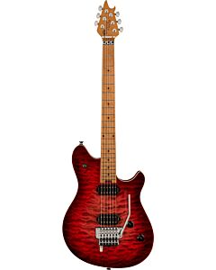 EVH Wolfgang Special QM, Baked Maple Fingerboard in Sangria