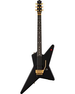 EVH Limited Edition Star, Ebony Fingerboard in Stealth Black with Gold Hardware