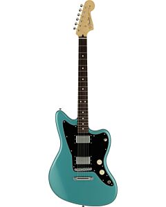 Fender Made in Japan Limited Adjusto-Matic Jazzmaster HH, Rosewood Fingerboard in Teal Green Metallic
