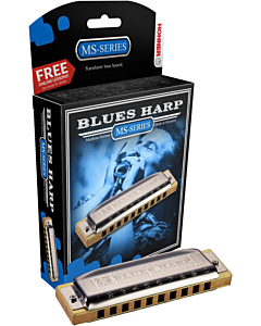 Hohner MS Series Blues Harp Harmonica in the Key of G