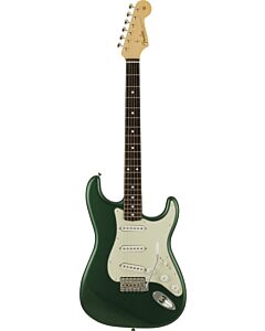 Fender 2023 Collection Made in Japan Traditional 60s Stratocaster, Rosewood Fingerboard in Aged Sherwood Green Metallic