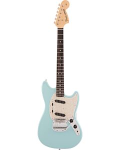 Fender Made in Japan Traditional 60s Mustang, Rosewood Fingerboard in Daphne Blue