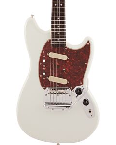 Fender Made in Japan Traditional 60s Mustang, Rosewood Fingerboard in Olympic White