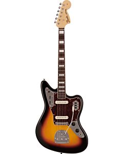 Fender 2023 Collection Made in Japan Traditional Late 60s Jaguar, Rosewood Fingerboard in 3-Color Sunburst
