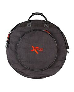 XTREME 24 Inch Cymbal Bag Case + 16" Side Pocket