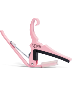 Kyser Quick Change Acoustic Guitar Capo in Pink