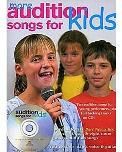 AUDITION SONGS FOR KIDS MORE BK/CD