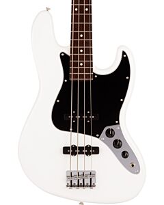 Fender Made in Japan Hybrid II Jazz Bass, Rosewood Fingerboard in Arctic White