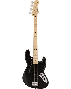 Fender Made in Japan Hybrid II Jazz Bass, Maple Fingerboard in Black