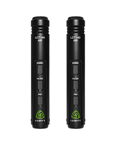 Lewitt LCT 140 AIR Stereo Pair Small Diaphragm Condenser Microphones
