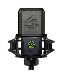 Lewitt LCT 240 Pro Vocal Set Condenser Mic With Shock Mount, Pop Filter, Windscreen & Carry Bag