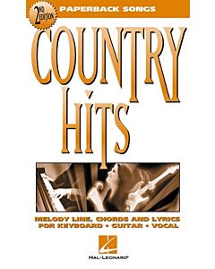 COUNTRY HITS PAPERBACK SONGS 2ND EDITION