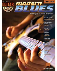 MODERN BLUES GUITAR PLAY ALONG BK/CD V166