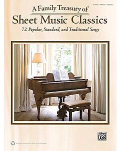 FAMILY TREASURY OF SHEET MUSIC CLASSICS PVG