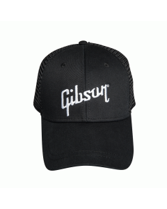 Gibson Trucker Snapback in Black