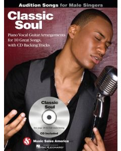 CLASSIC SOUL AUDITION SONGS MALE SINGERS BK/CD