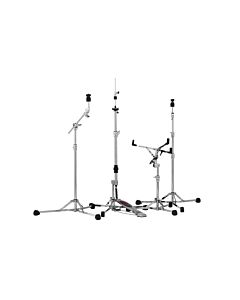 Pearl HWP150S 4 piece 150 Series Convertible Flat base Stand Hardware Pack Single Braced