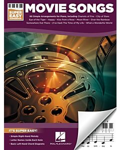MOVIE SONGS SUPER EASY SONGBOOK