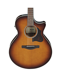 Ibanez AE160 Electric Acoustic Guitar in Vintage Mahogany Sunburst High Gloss