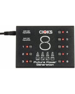 CIOKS 8 Expander Kit 8 outlets in 8 isolated DC 5v USB and 24V DC Aux Out 2A Max