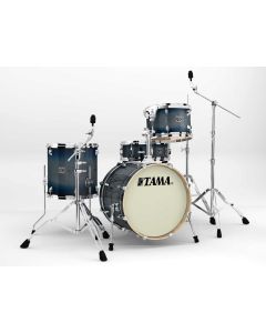 The TAMA Superstar Classic 4-Piece Shell Pack with 18" Bass Drum in - Dark Indigo Burst (DIB) - with SM5W Hardware Pack Included