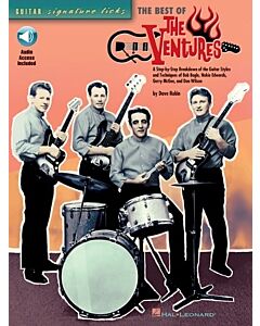 The Best of The Ventures Guitar Signature Licks Bk/Ola