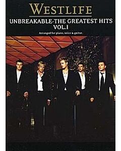 WESTLIFE - UNBREAKABLE THE GREATEST HITS VOL 1 PVG