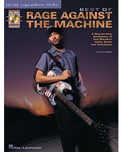 Best of Rage Against the Machine Signature Licks Guitar Tab BK/CD