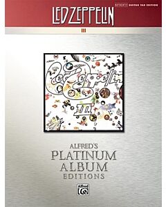 Led Zeppelin III Platinum Album Edition Guitar Tab