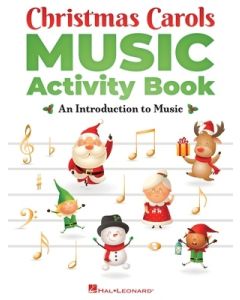 CHRISTMAS CAROLS MUSIC ACTIVITY BOOK