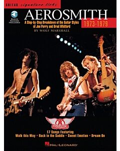 Aerosmith 1973-1979 Signature Licks Guitar Tab BK/OLA