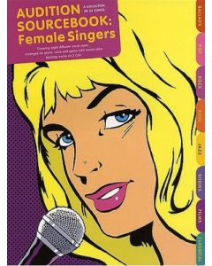 AUDITION SOURCEBOOK FEMALE SINGERS PVG BK/CD