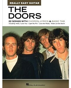 The Doors Really Easy Guitar Series 22 Songs with Chords Lyrics & Basic Tab