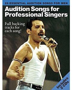 AUDITION SONGS FOR PROFESSIONAL MALE SINGERS BK/CD