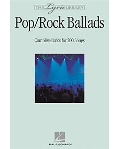 LYRIC LIBRARY POP/ROCK BALLADS