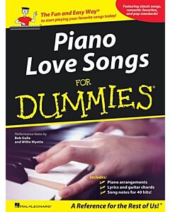 PIANO LOVE SONGS FOR DUMMIES PVG