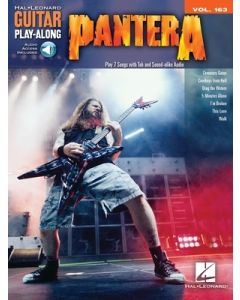 Hal Leonard Pantera Guitar Play Along Volume 163 Book/Online