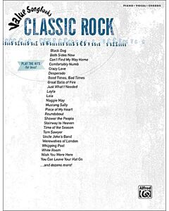 VALUE SONGBOOKS CLASSIC ROCK PVG