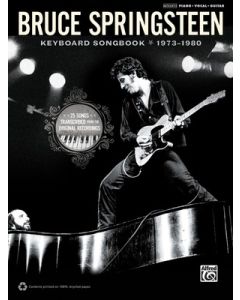 BRUCE SPRINGSTEEN - KEYBOARD SONGBOOK 1973-1980 PVG