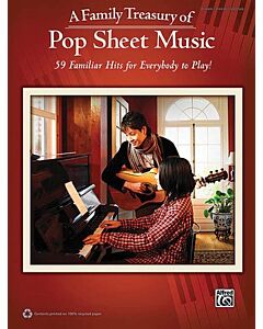 FAMILY TREASURY OF POP SHEET MUSIC PVG