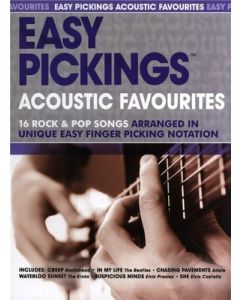 EASY PICKINGS ACOUSTIC FAVOURITES EASY GUITAR TAB