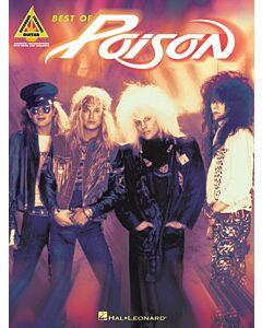 Best of Poison Guitar Recorded Versions Softcover Tab