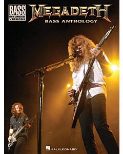 MEGADETH BASS ANTHOLOGY RECORDED VERSIONS