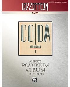 Led Zeppelin Coda Guitar Tab Platinum Album Edition